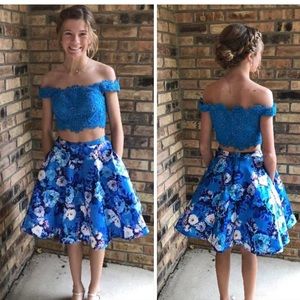 Two piece Hoco dress
